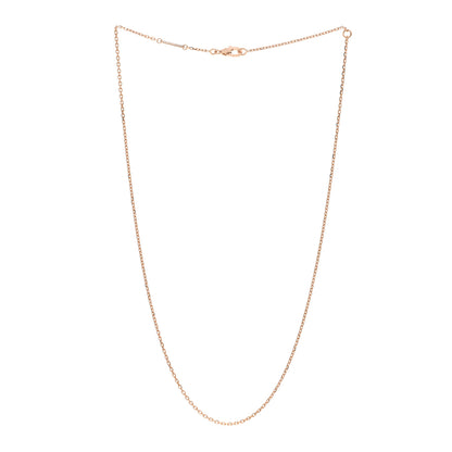 Van Cleef & Arpels VAN CLEEF & ARPELS 18K Rose Gold Trace Chain Necklace 3 of 5