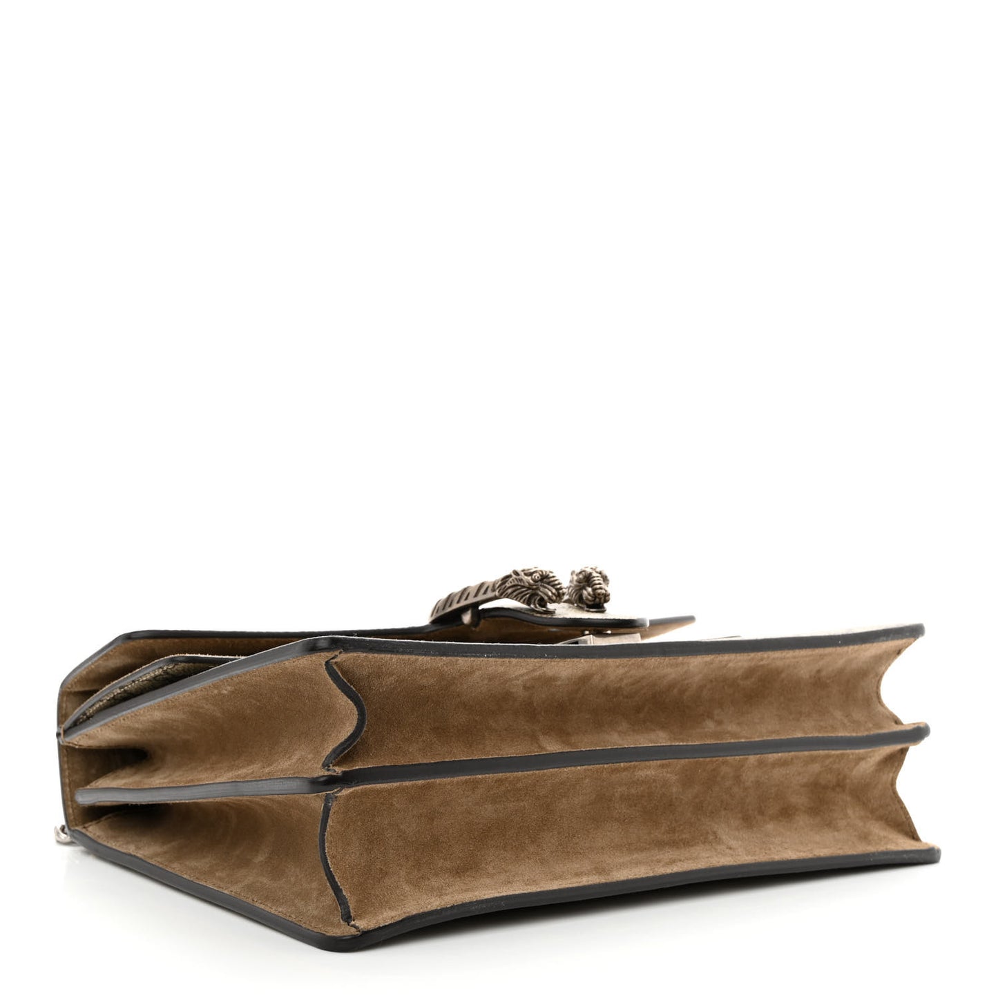 GG Supreme Monogram Medium Dionysus Shoulder Bag Taupe