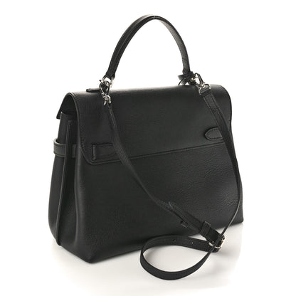 Louis Vuitton LOUIS VUITTON Calfskin Lockme Ever Black 4 of 12