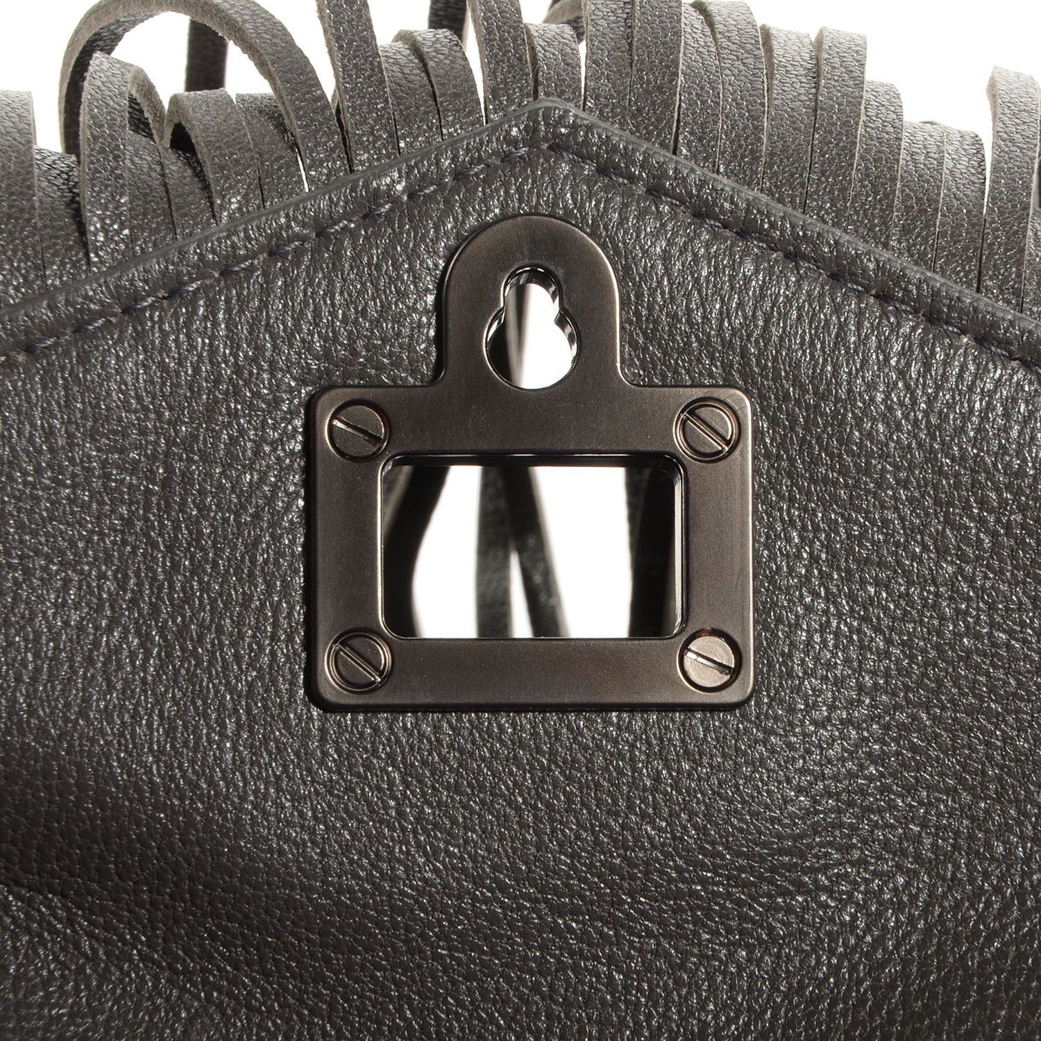 Proenza Schouler Lambskin PS1 Fringed Large Satchel London 9 of 13