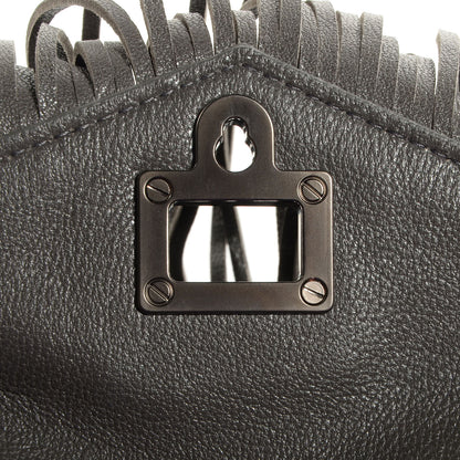 Proenza Schouler Lambskin PS1 Fringed Large Satchel London 9 of 13