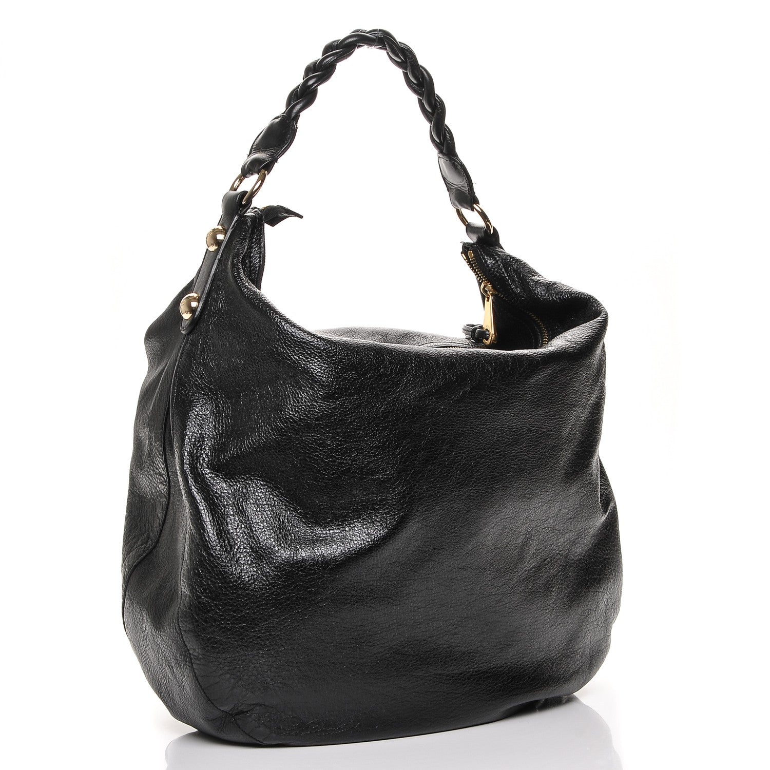 Mulberry Soft Spongy Calfskin Large Daria Hobo Black 3 of 7