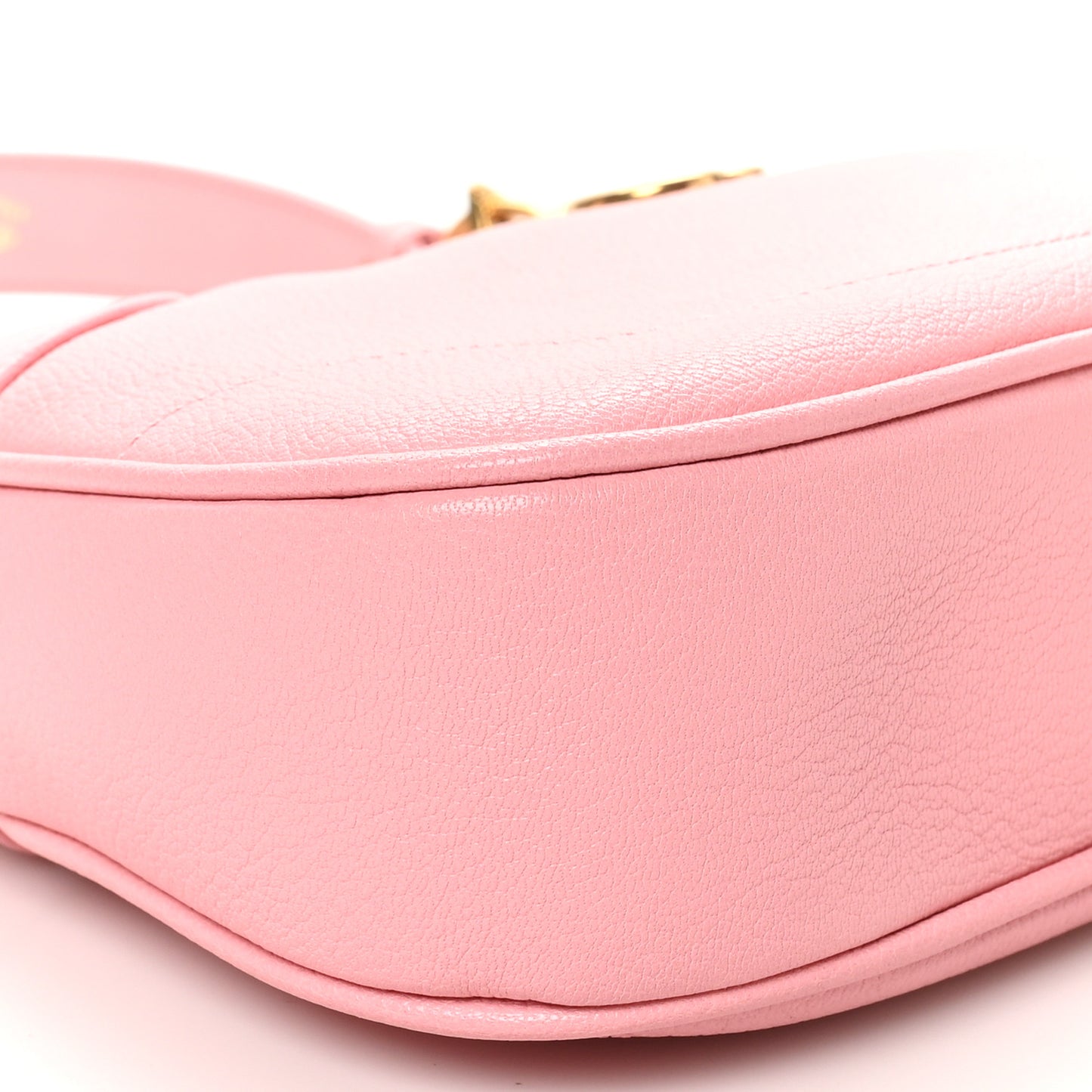 Goatskin Small Aphrodite Shoulder Bag Wild Rose