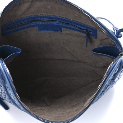 Bottega Veneta Nappa Intrecciato Nodini Crossbody Messenger Blue 5 of 12