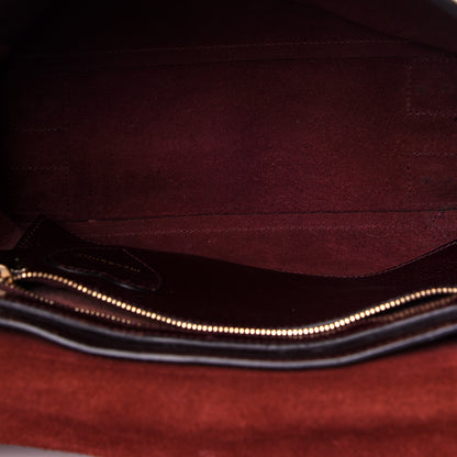 Mulberry Natural Leather Cara Delevigne Convertible Satchel Oxblood 4 of 9