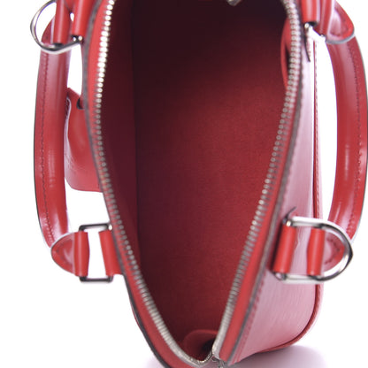 Louis Vuitton Epi Alma Nano Carmine 5 of 14