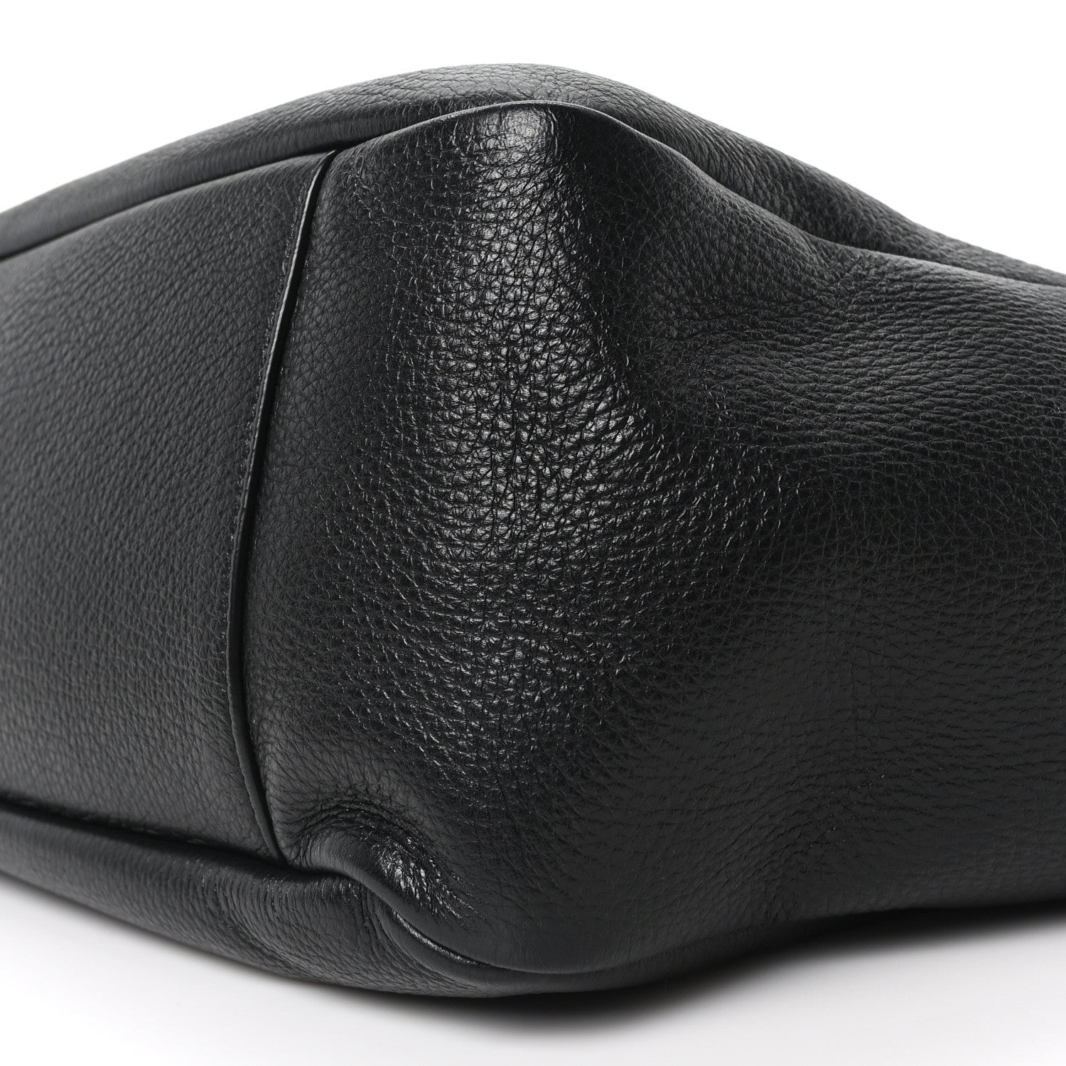 Saint Laurent Grained Deerskin Bea Tote Black 10 of 11