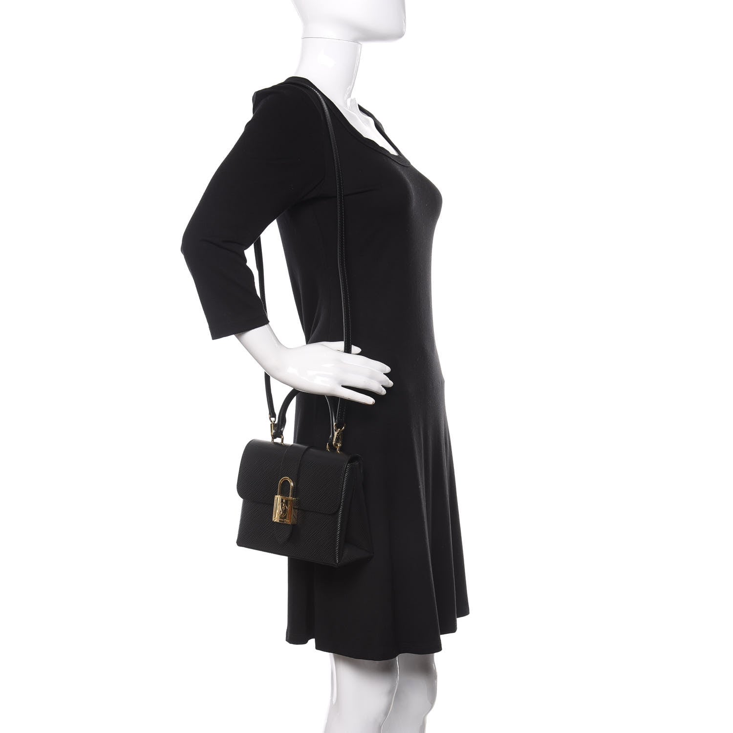 Louis Vuitton Epi Locky BB Black 2 of 9