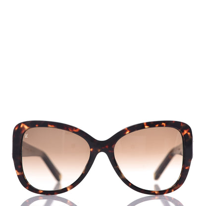 Louis Vuitton Soupcon Cat Eye Sunglasses Z0683W Dark Tortoise 2 of 9
