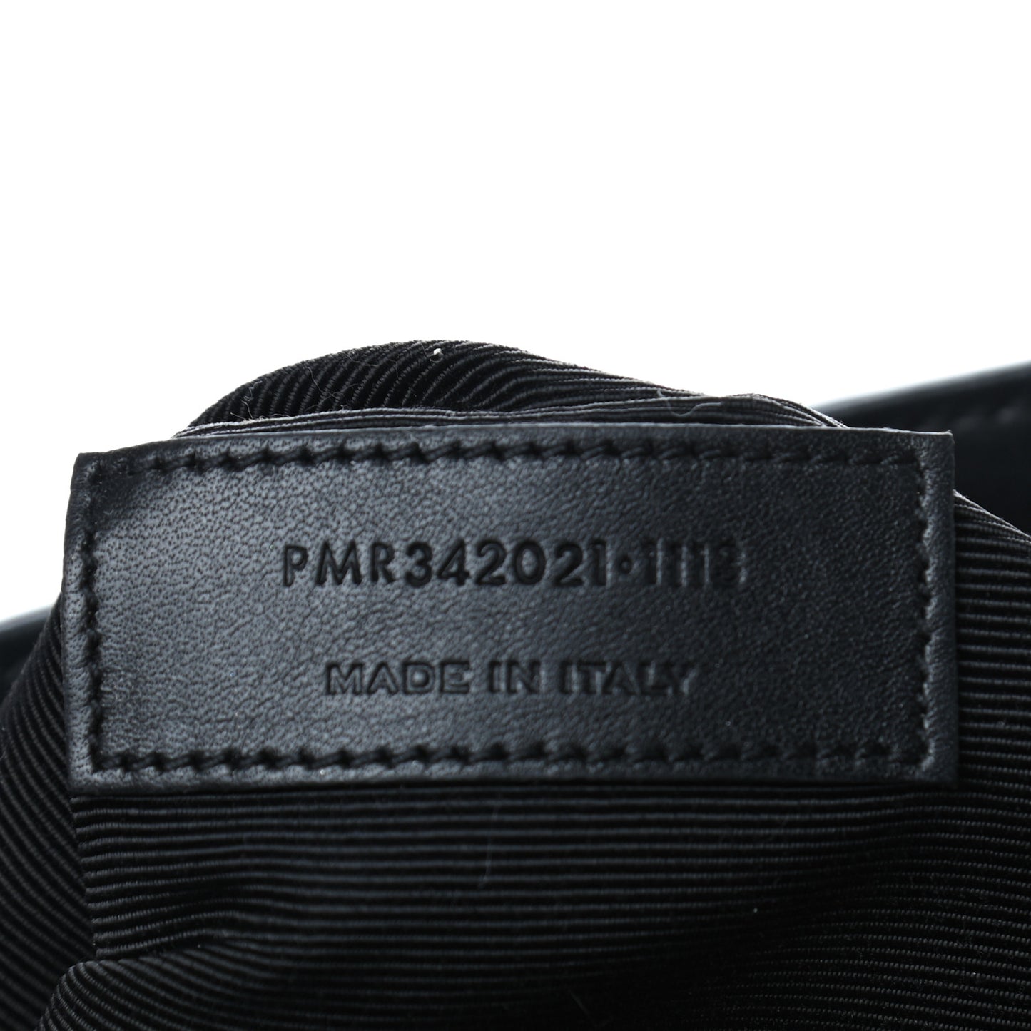 Calfskin Classic Monogram Shopping Bag Black