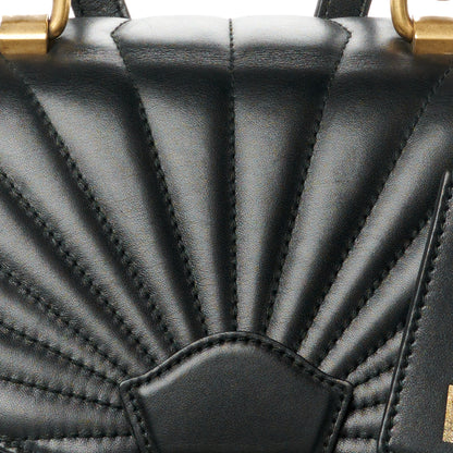 Gucci Calfskin Bamboo Trapuntata Queen Margaret Backpack Black 11 of 13