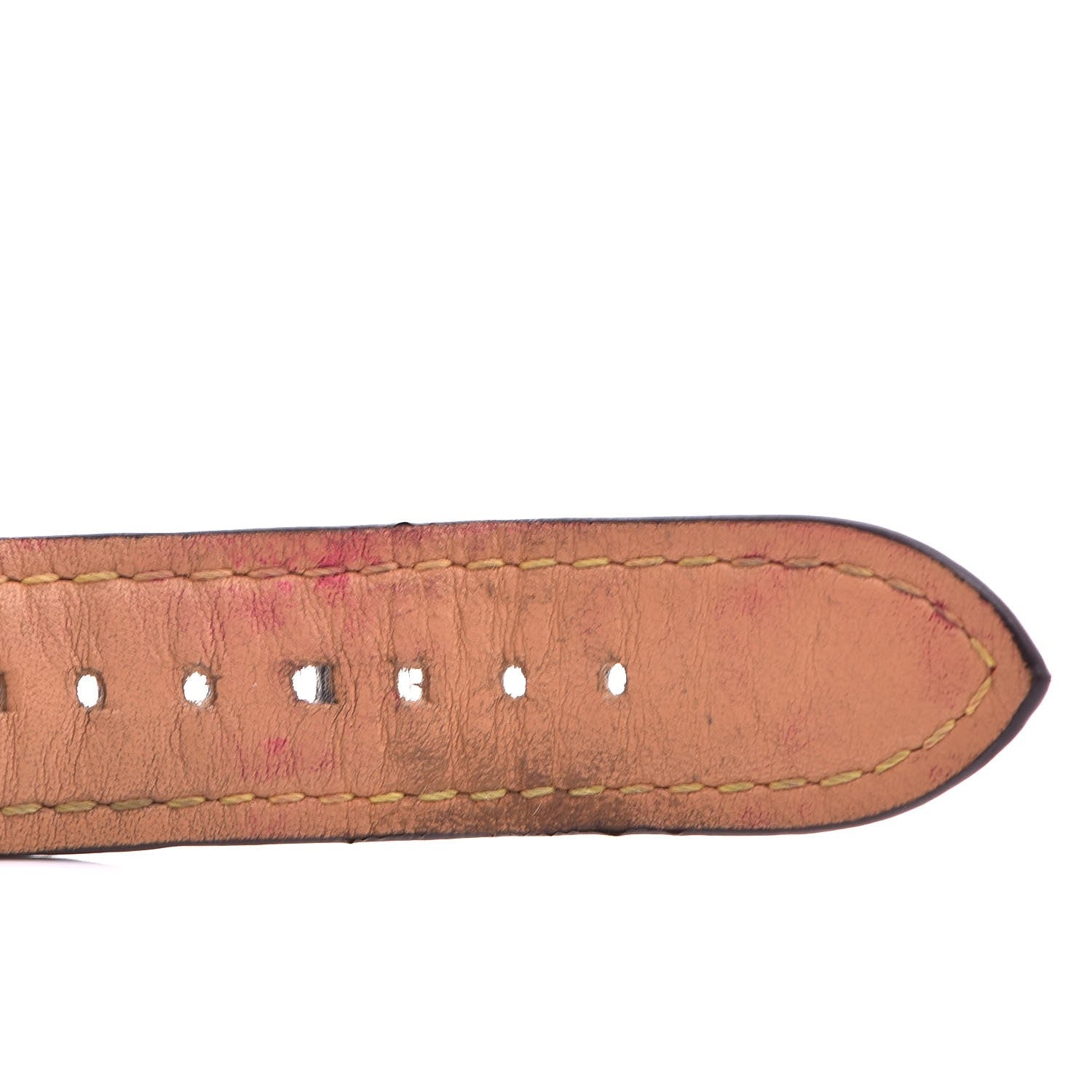 Louis Vuitton Stainless Steel Alligator 44mm Tambour Essential Voyagez Automatic Watch Brown 8 of 10