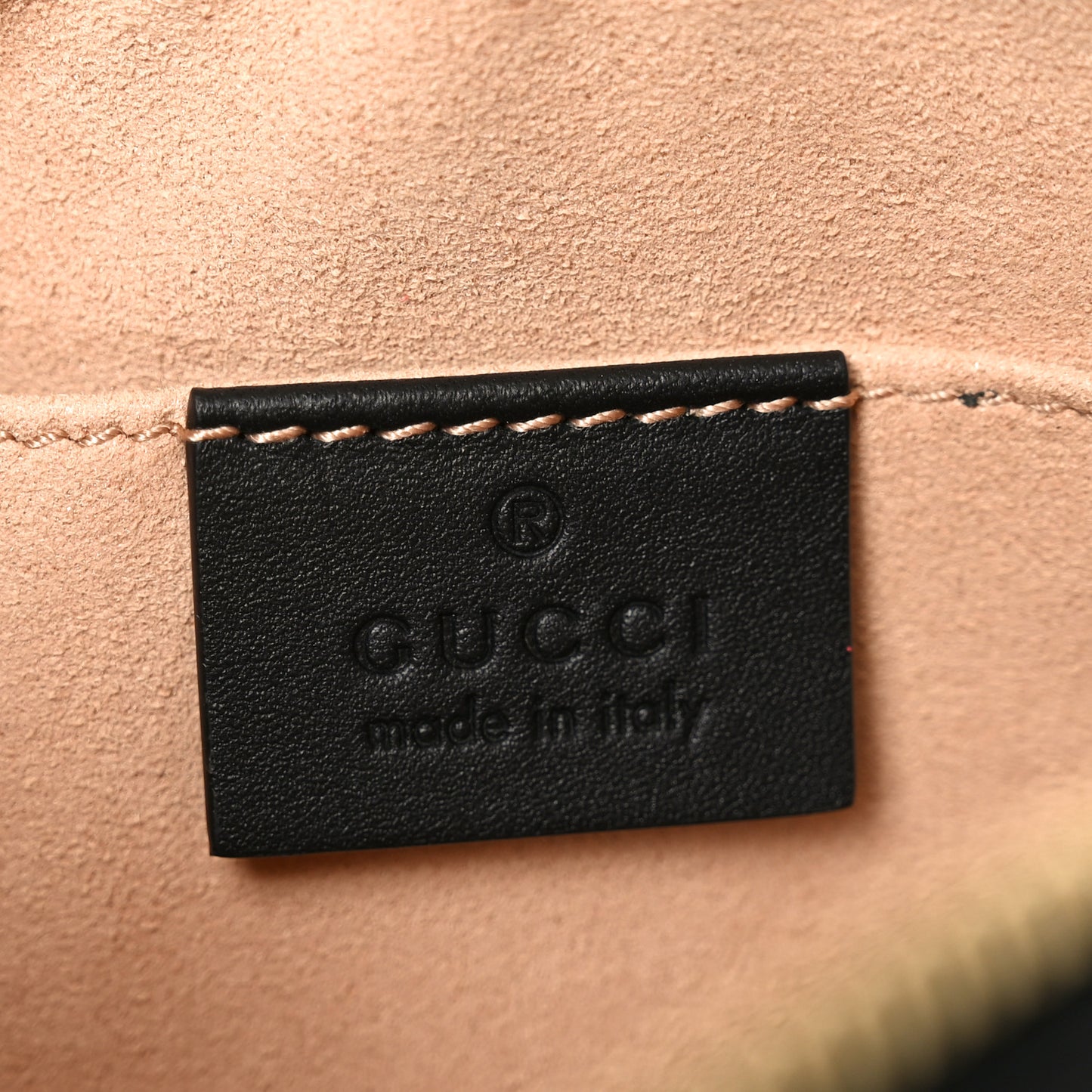 Suede Patent Web Mini Ophidia Shoulder Bag Hibiscus Red Black