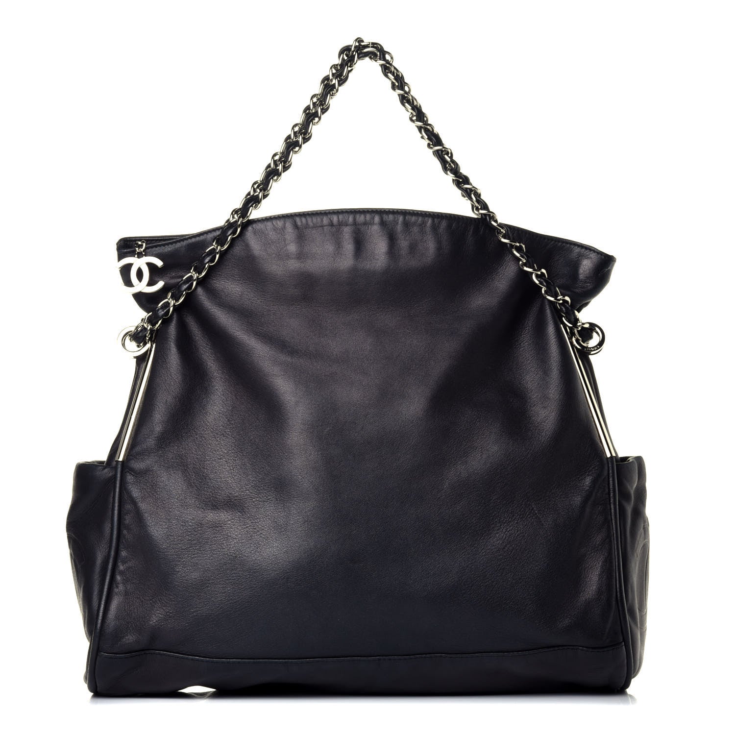 Chanel Lambskin Large Ultimate Soft Tote Black 1 of 9