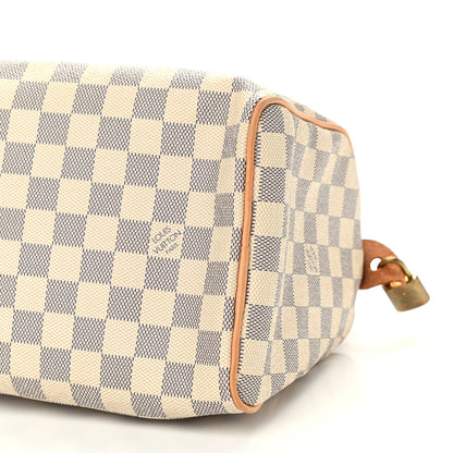 Louis Vuitton Damier Azur Speedy 25 9 of 9