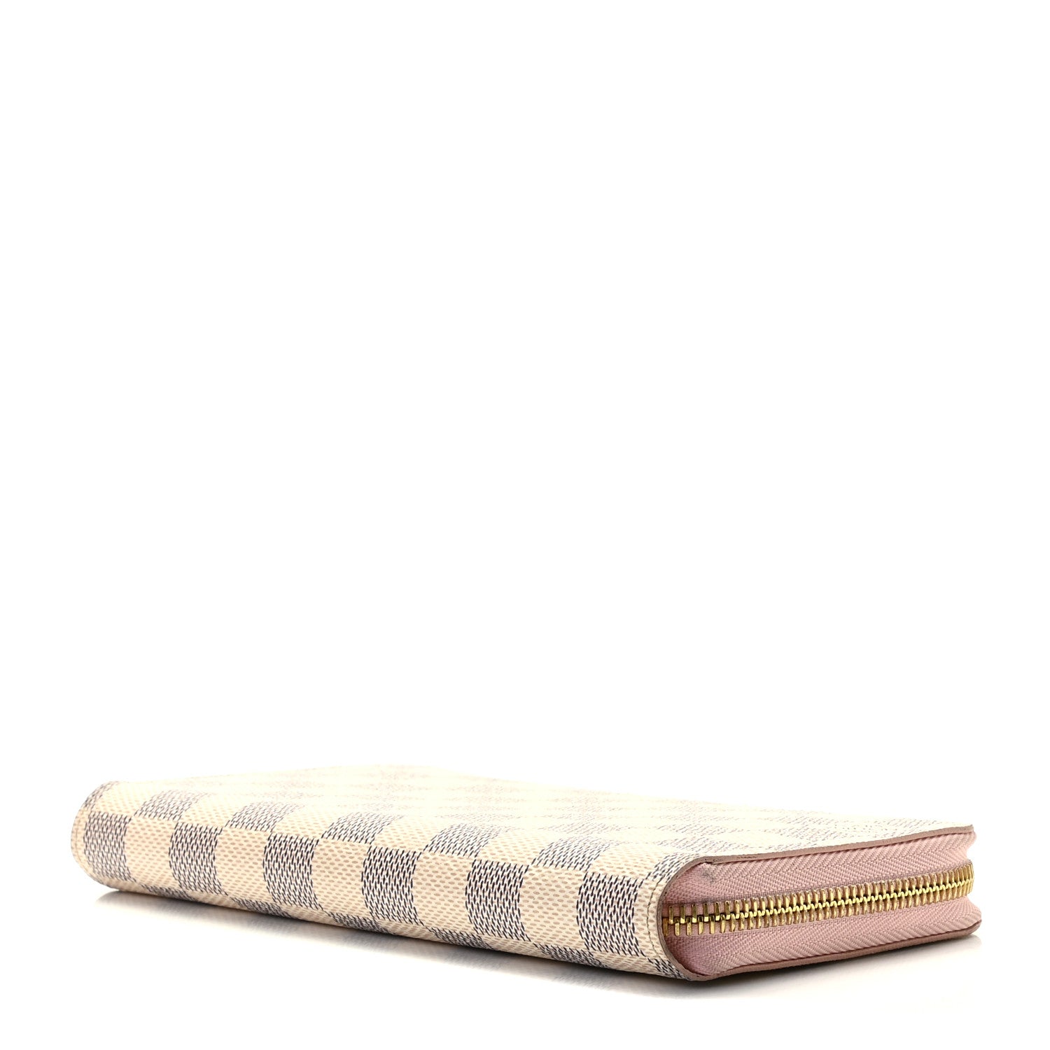 Louis Vuitton Damier Azur Zippy Wallet Rose Ballerine 5 of 8