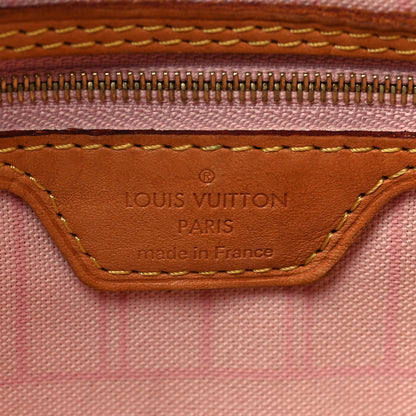 Louis Vuitton Damier Azur Neo Neverfull GM Rose Ballerine 7 of 11