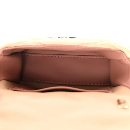 Louis Vuitton Lambskin Malletage Pico GO-14 Beige Pink 5 of 10
