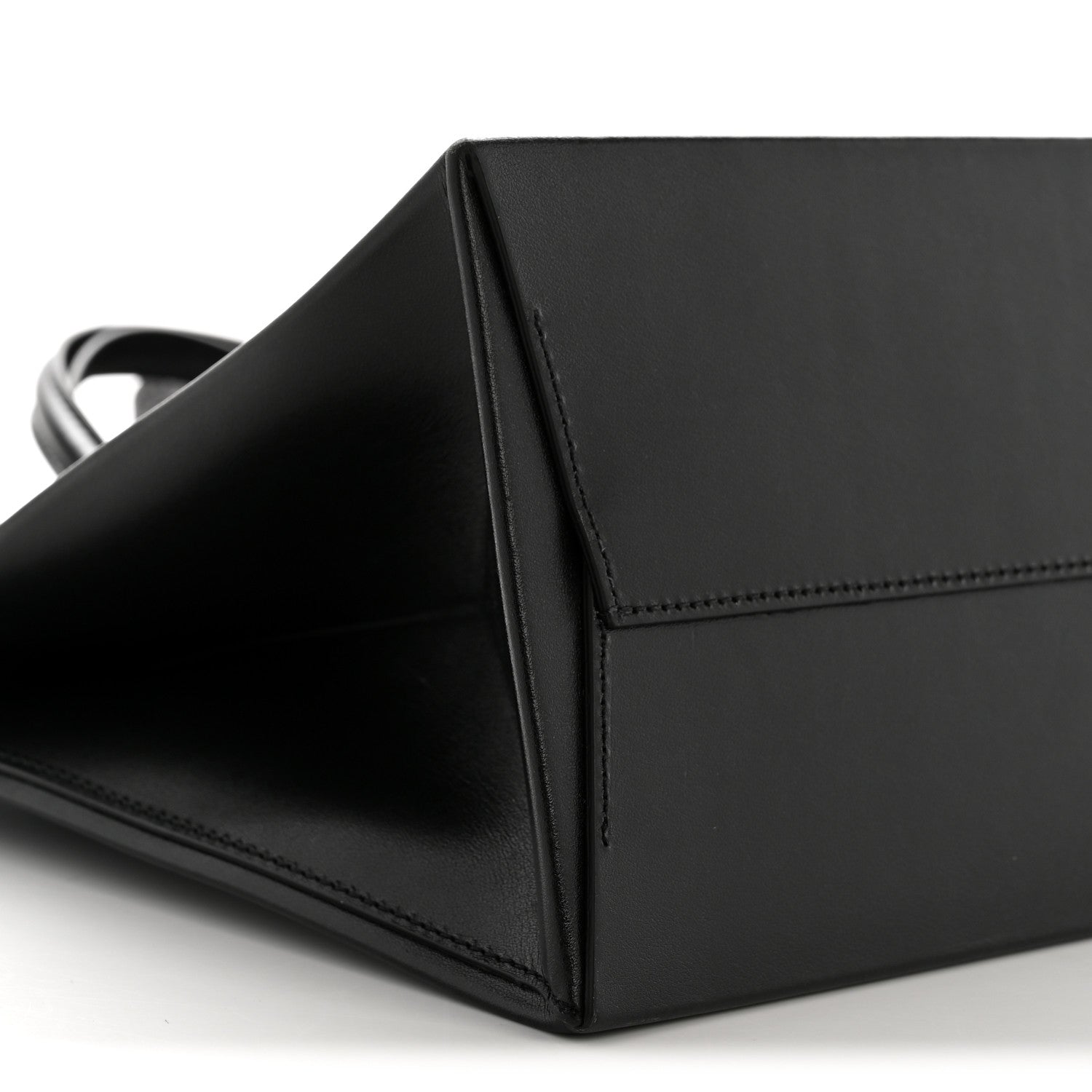 Off-White Calfskin Medium Box Bag Black 8 of 11