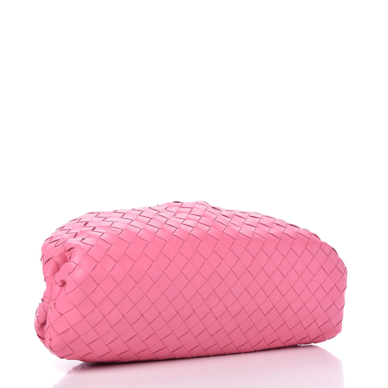 Bottega Veneta Nappa Maxi Intrecciato The Pouch Oversized Clutch Pink 4 of 10