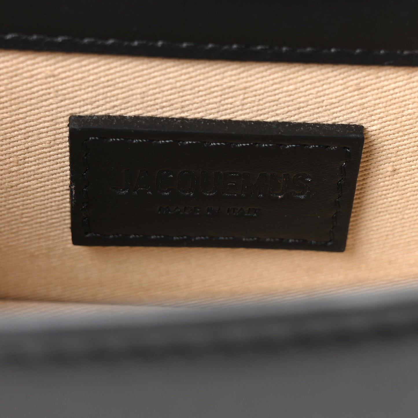 Smooth Calfskin Le Bambino Black