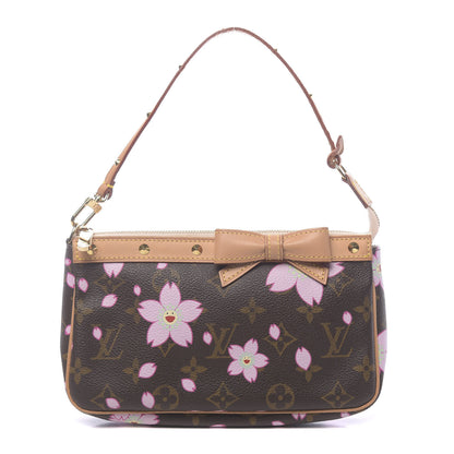 Louis Vuitton Monogram Cherry Blossom Pochette Accessories Brown 1 of 11
