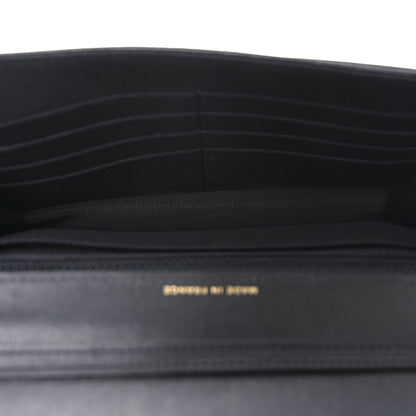 Chanel Lambskin Quilted Timeless CC Wallet On Chain WOC Black 5 of 11
