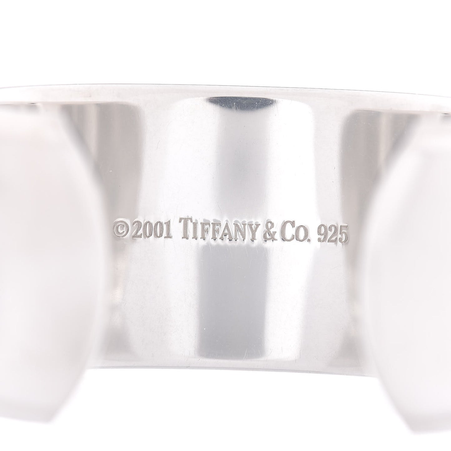 Sterling Silver Wide 1837 Cuff Bracelet