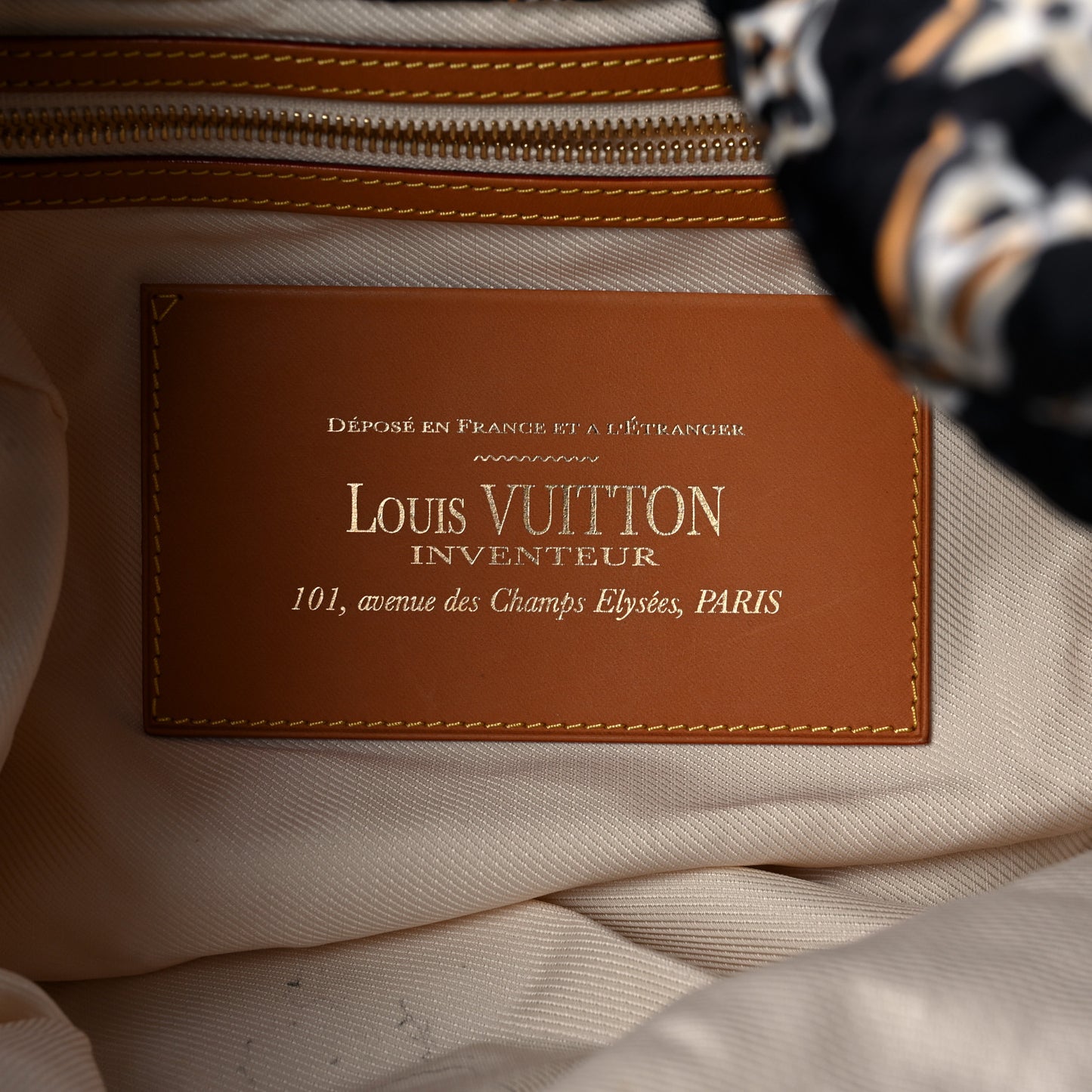 Nylon Monogram Cruise Bulles GM Navy