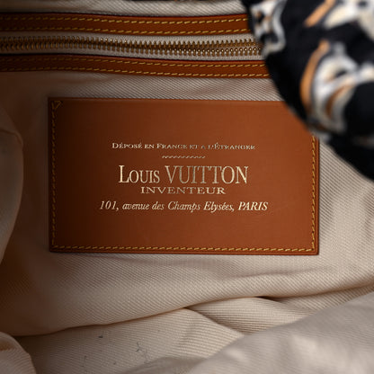 Louis Vuitton Nylon Monogram Cruise Bulles GM Navy 7 of 18