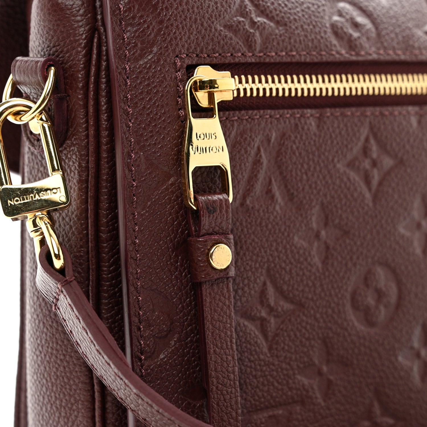 Louis Vuitton Empreinte Pochette Metis Wine 12 of 12