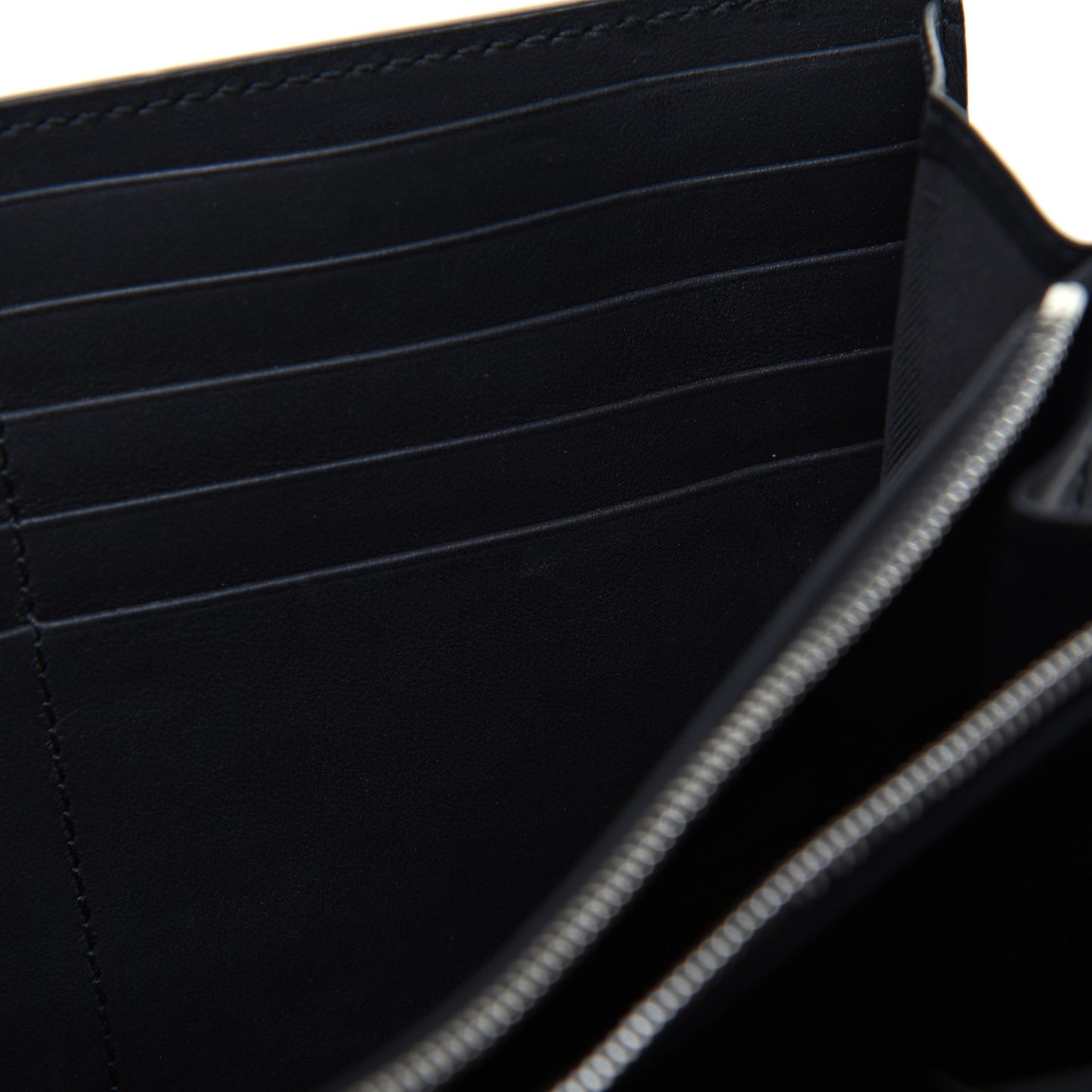 Suede Mini Dionysus Chain Wallet Black