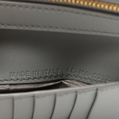 Christian Dior Supple Calfskin Cannage Caro Slim Wallet Grey 7 of 8