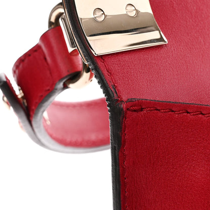 Gucci Calfskin Small 1973 Shoulder Flap Bag Hibiscus Red 18 of 19