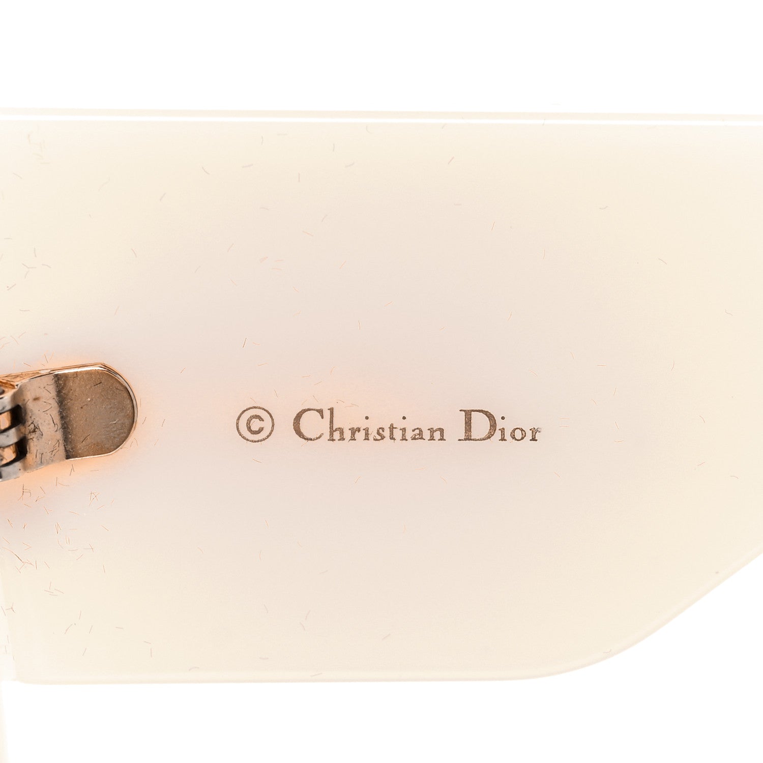 Christian Dior Acetate DiorSo Light 1 Shield Sunglasses Ivory 5 of 9