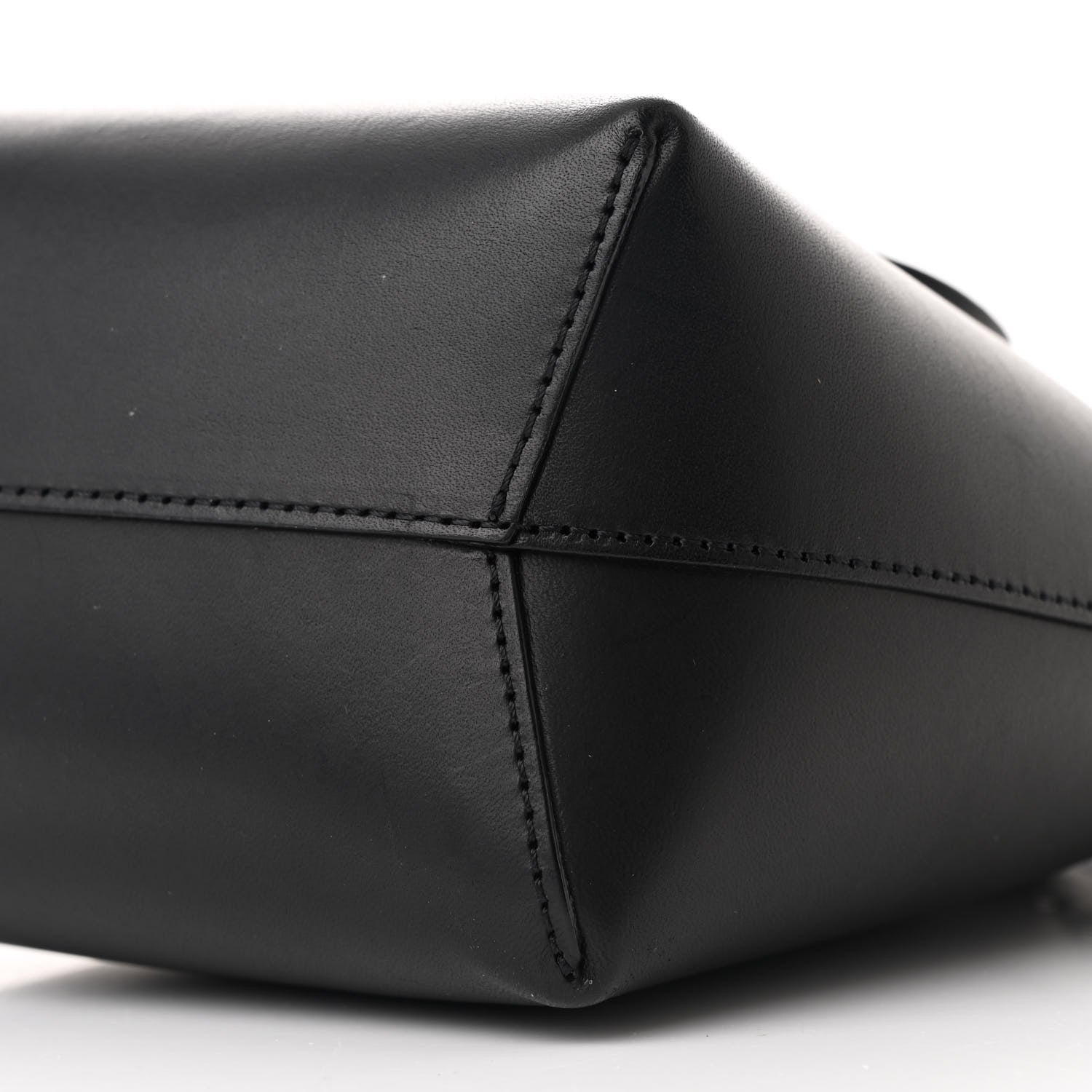 Mansur Gavriel Calfskin Mini Mini Bucket Bag Black Flamma 10 of 10