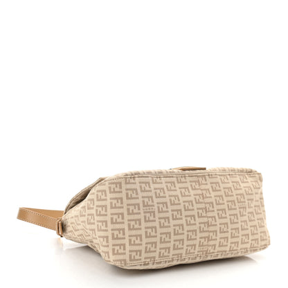 Fendi Zucchino Vitello Mama Baguette Beige Tortora 4 of 9