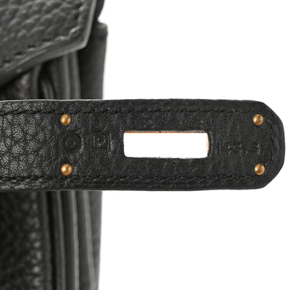 Hermes Togo Birkin 35 Black 7 of 10