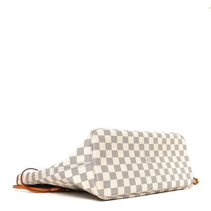 Louis Vuitton Damier Azur Neo Neverfull MM Rose Ballerine 4 of 10
