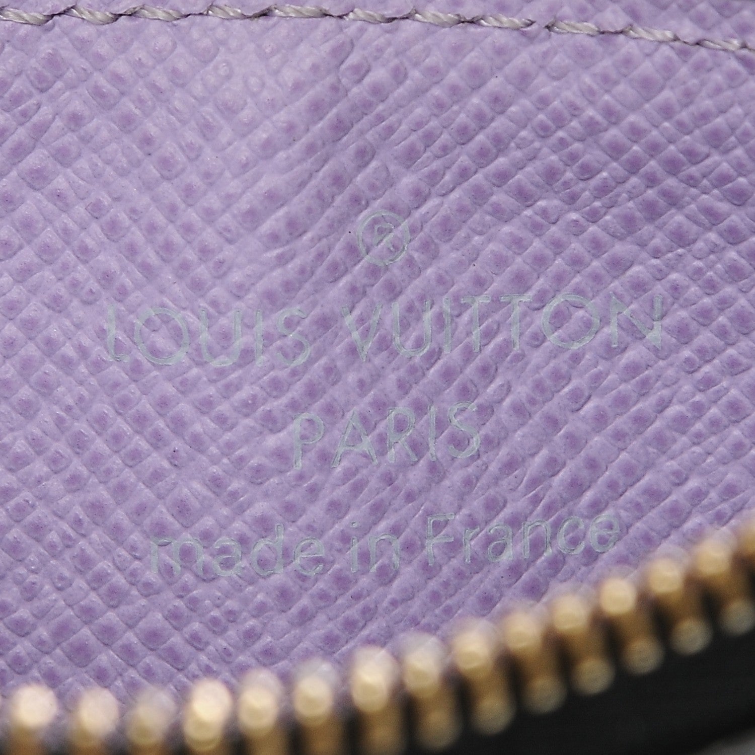 Louis Vuitton Monogram Multicolor Key Pouch Black Violet 6 of 6