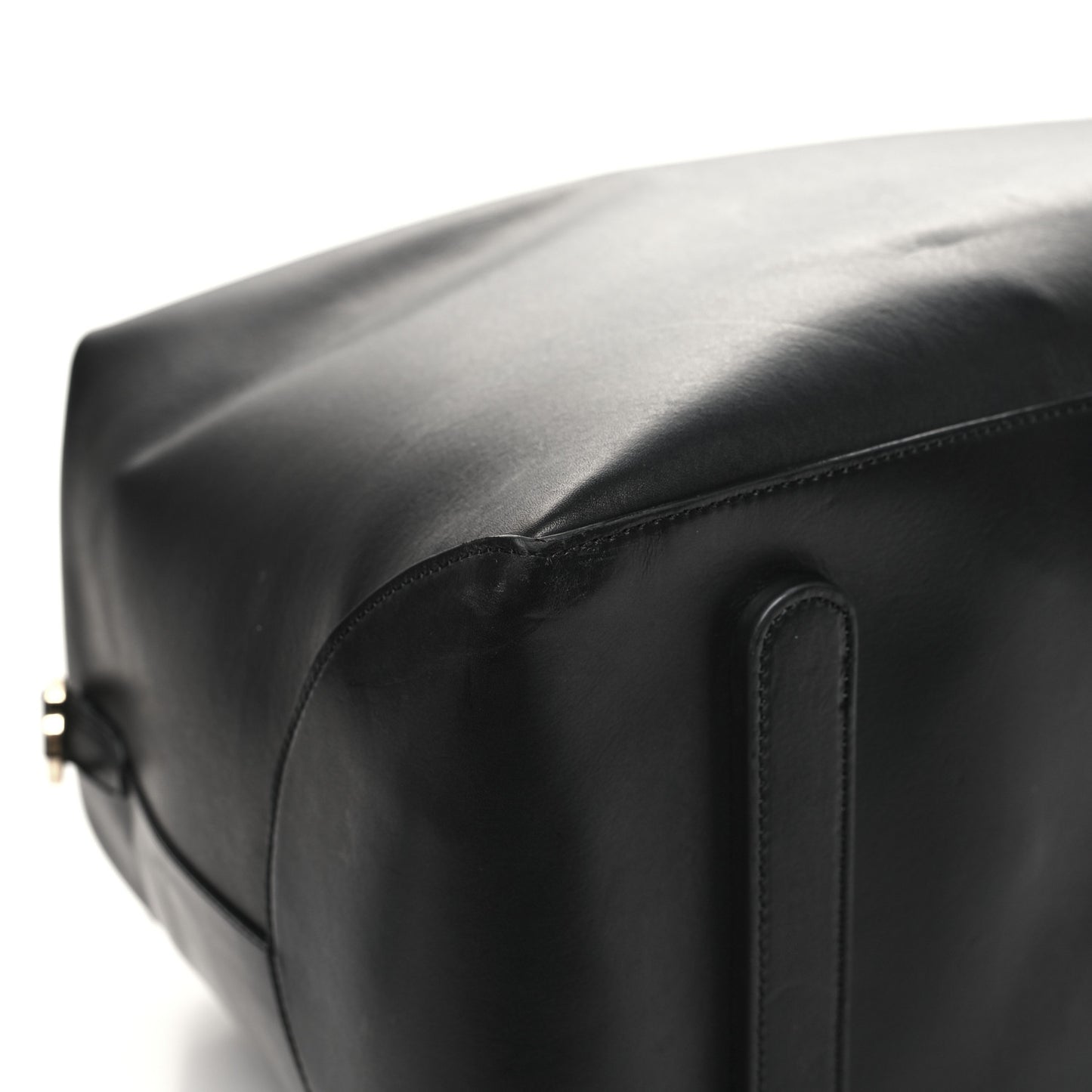 Calfskin Holdall Duffle Bag Black