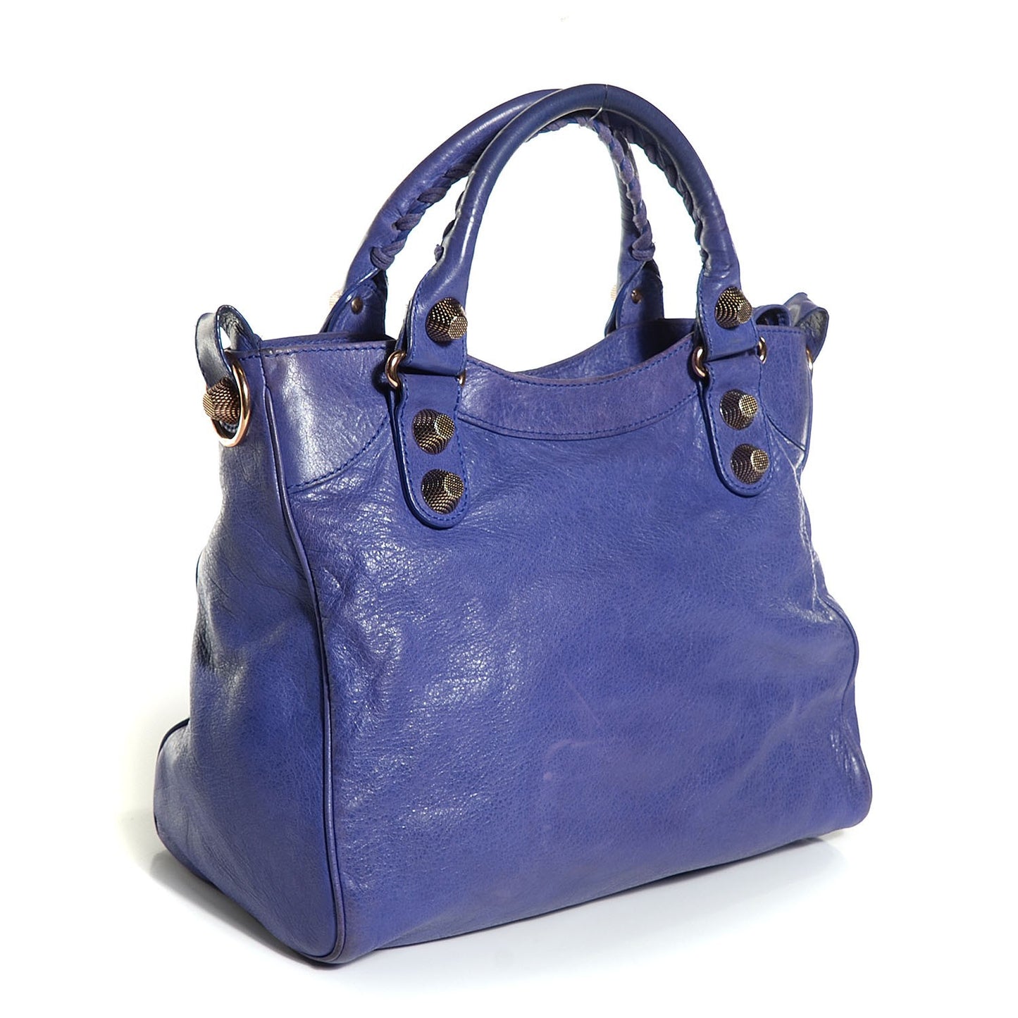 Agneau Giant 21 Rose Gold Hardware Velo Bleu Lavande