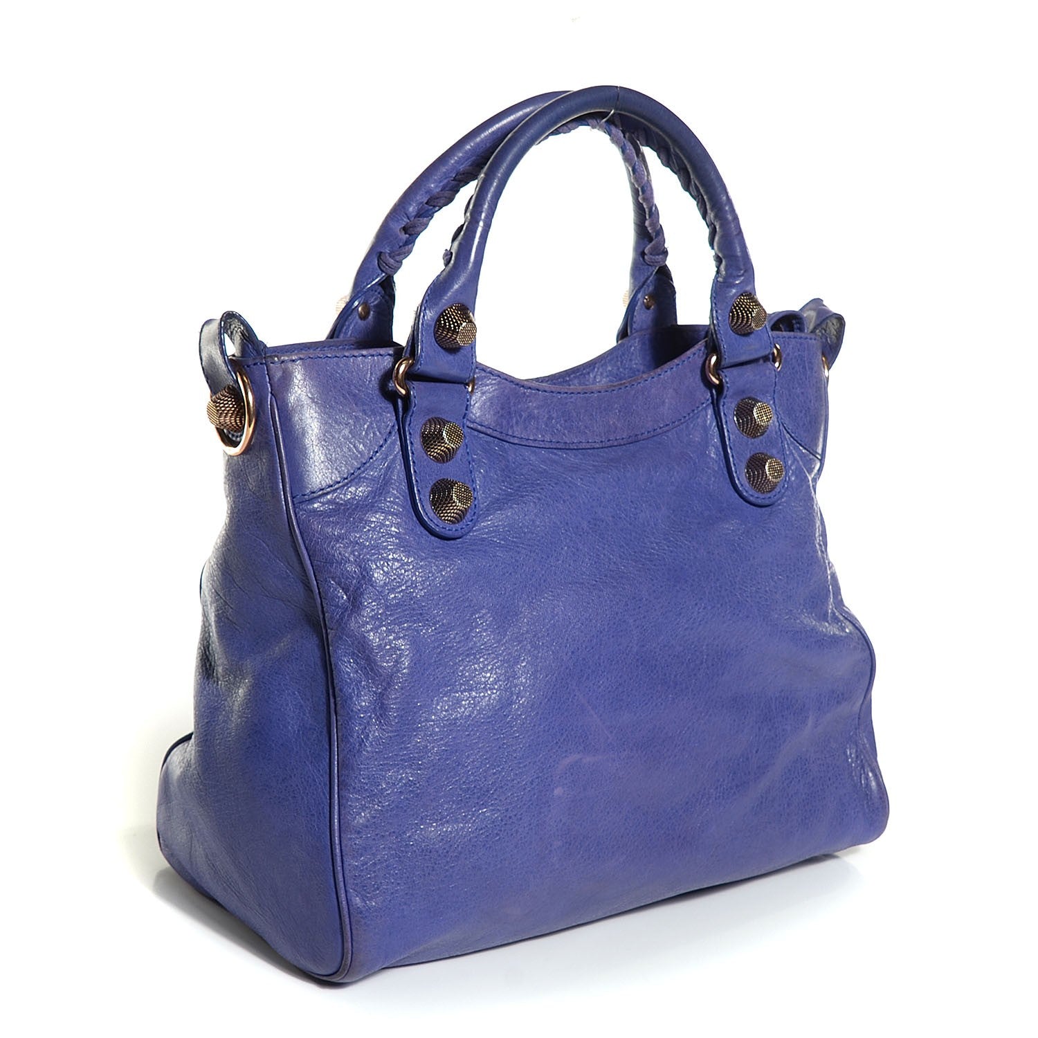Balenciaga Agneau Giant 21 Rose Gold Hardware Velo Bleu Lavande 3 of 12