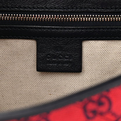 Gucci Monogram Multicolor Matelasse Diagonal Small GG Marmont Shoulder Bag Pink Blue Red Yellow Green 7 of 11