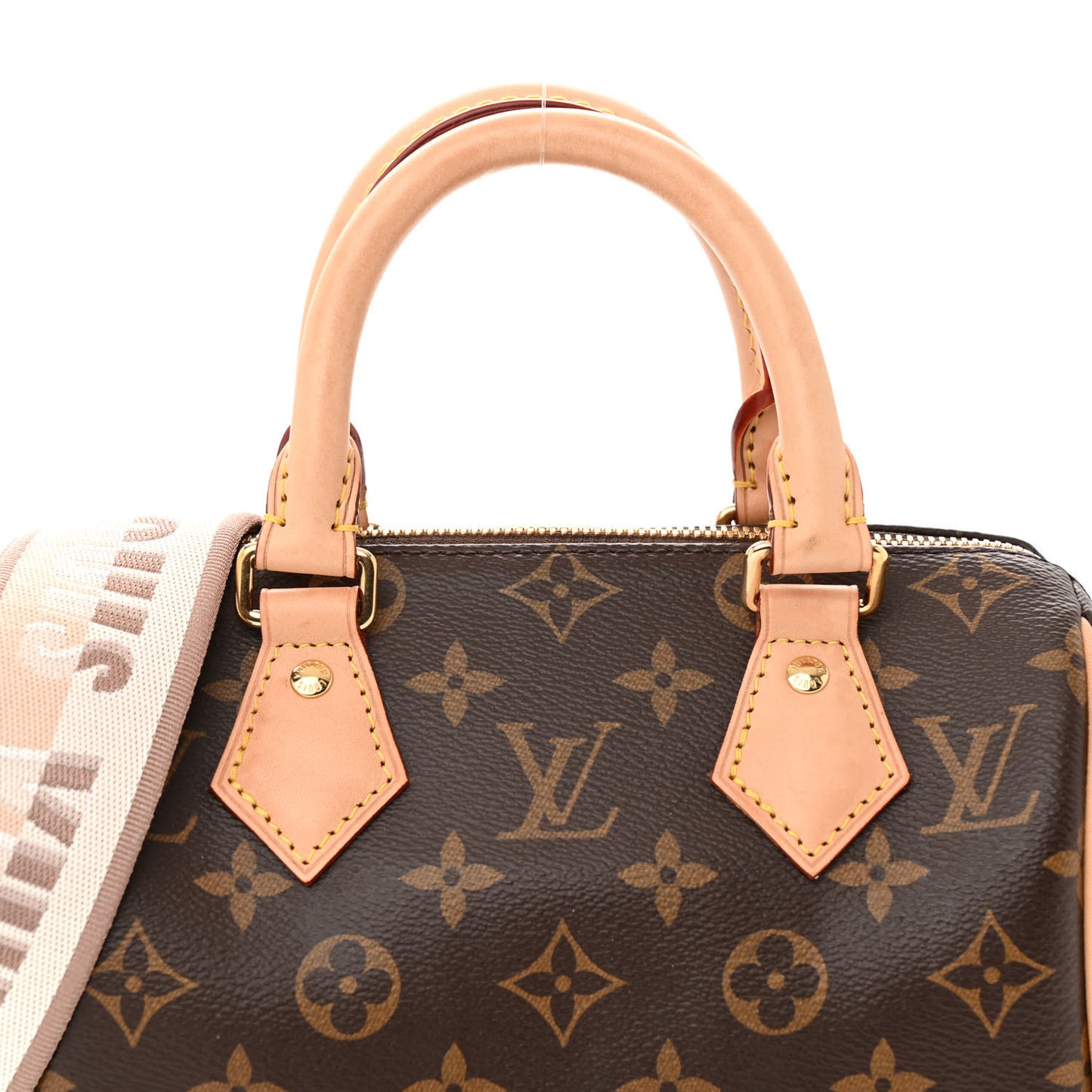 Monogram Speedy Bandouliere 20 Beige