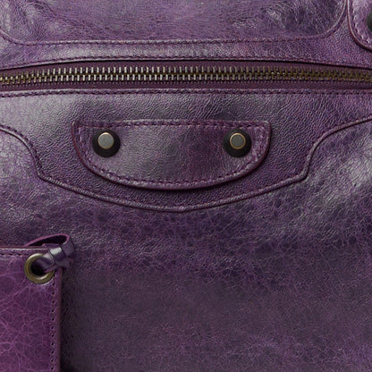 Balenciaga Agneau Classic Hardware City Raisin 10 of 17