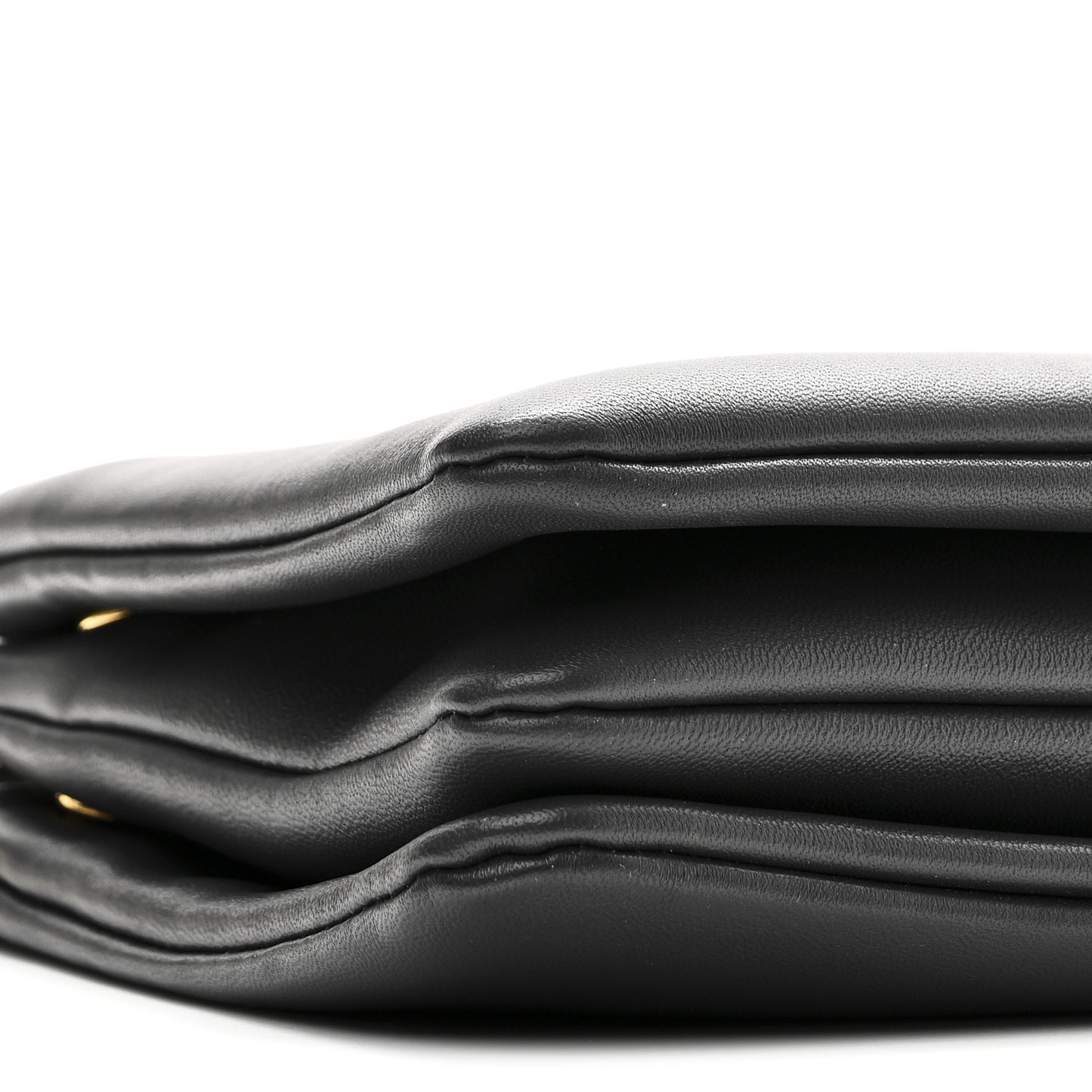 Lambskin Small Trio Crossbody Bag Medium Grey