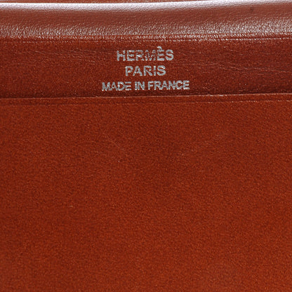 Hermes Veau Tadelakt Mini Bearn Wallet 6 of 7