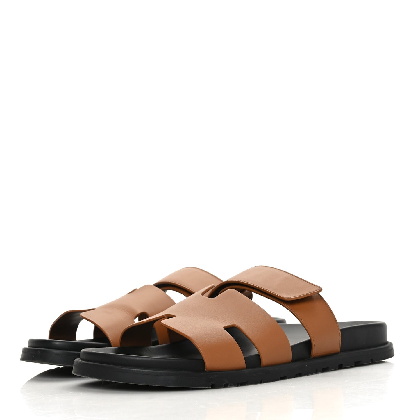Calfskin Mens Chypre Sandals 43 Gold