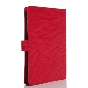 Epi Medium Ring Agenda Cover Rouge